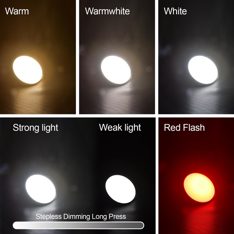 Voice Control 10000mAh Rechargeable Camping Light with - 4000LM 3000K/4500K/6500K