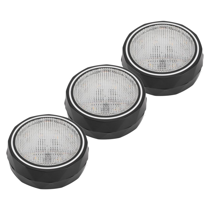 RGB Puck Lights with Remote Control Battery Powered Easy To