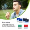 siduytin 6 Pieces Portable Pocket Ashtray Pouch Fireproof Reusable Purse