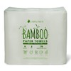 LIMELINEN Tree-free Bamboo Paper Towels, CASE of 48 ROLLS, Disposable