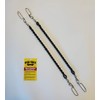 Fish Thief Heavy Duty Downrigger Snubber Twin Pack, Black