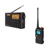 SIHUADON R108 Radio(Black) and XHDATA E100 walkie Talkie