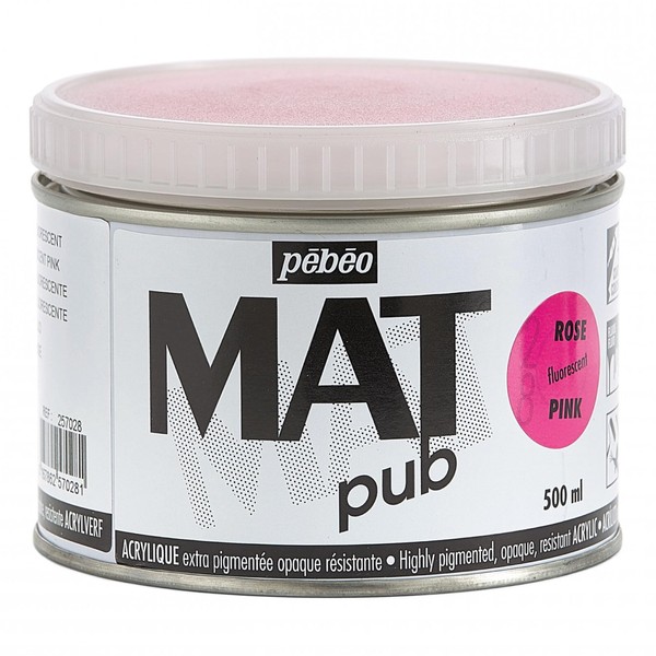 Pébéo - Matt Pub – Acrylfarbe, extra dünn und extra