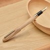 Jinhao 9036 - Pluma estilográfica de madera natural hecha a