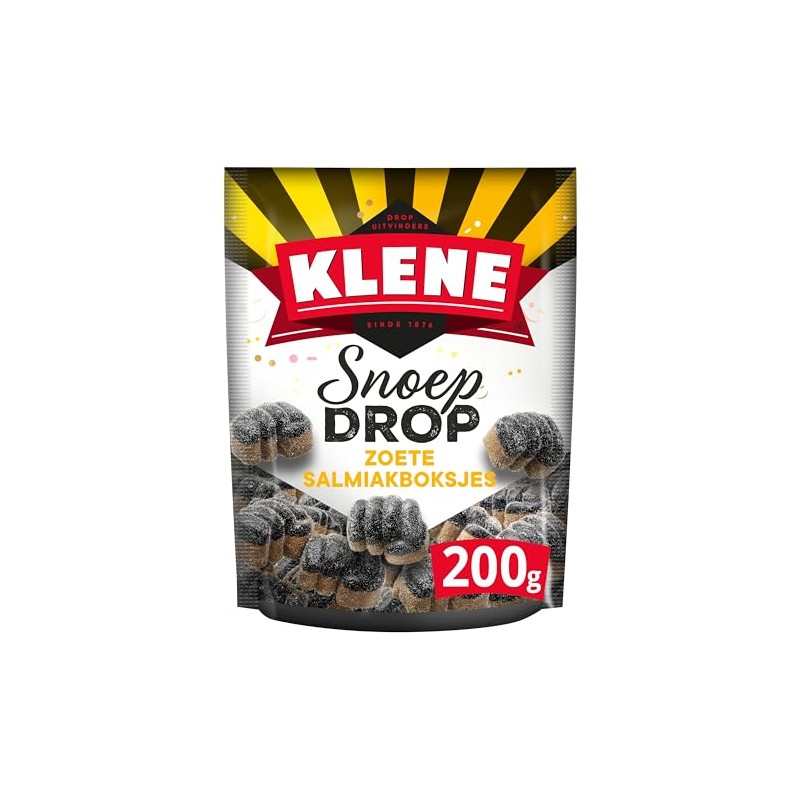 Klene Snoepdrop Salmiakboksjes I Sweet Sugar Coated Salmiak Licorice I