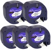 5 Compatible Dymo LetraTag 91201 / S0721610 (12mm x 4m)