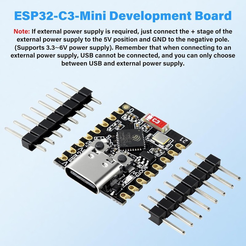 4Pcs ESP32-C3 Mini Development Board,ESP32 Supermini Board with WiFi/Bluetooth 5.0