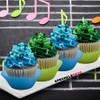 Music Notes Jazz Cookie Cupcake Cakes Semi-Sweet Edible Confetti Decorations
