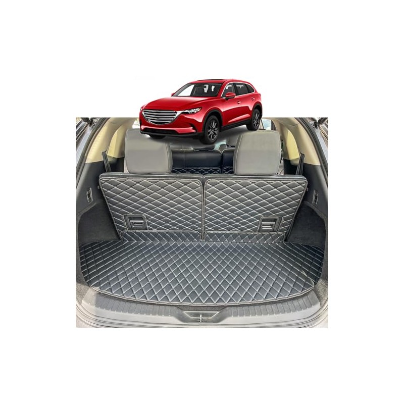 7DEEKEI Cargo Mat Compatible with 2016-2023 Mazda CX-9 Trunk Mat