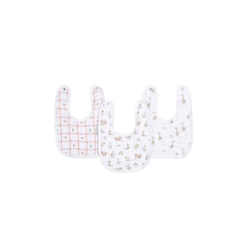 aden + anais essentials bib ESNC30022 100% muslin cotton set
