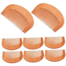 VICASKY 8 pcs Wooden Static Comb for Hair Styling Fine Tooth Pocket Comb for Detangling and Smoothing for All Hair Types