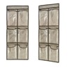 ANZORG 2 Packs Over The Door Hanging Closet Shoes Holder