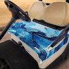 WIRESTER Universal Golf Cart Seat Cover, Comfortable Golf Cart Seat