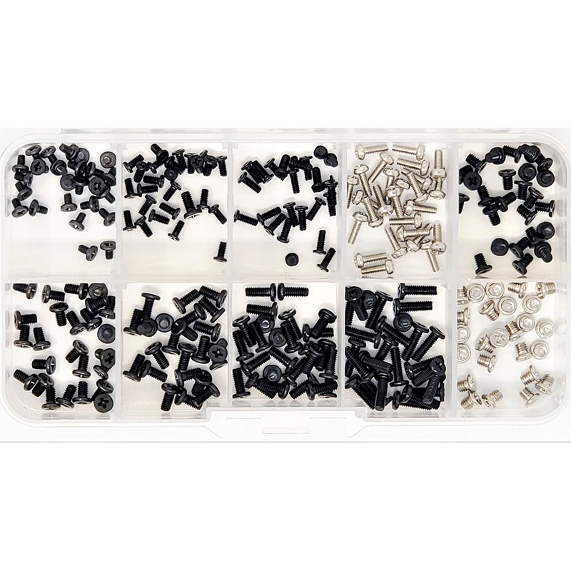 Assorted Laptop Screws Set (250 Pcs) SCW-250LP