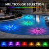 NiceBuy 4-Pack Solar Floating Pool Lights Outdoor Waterproof Solar-Powered that