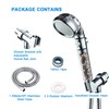 Filtered Shower Head with Purifying Beads – 3 Function High