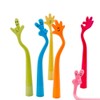 Funny Bendable Ballpoint Pen - Bending Hand Gesture, 0.7mm Black
