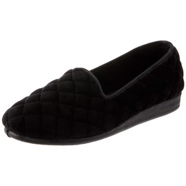 Grosby Women's Dawn Slipper, Black, UK 5.5/US 8