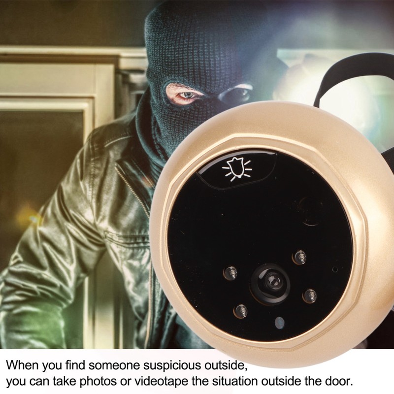 2.4inches 1080P Intelligent Electric Door Bell TFT Digital Peephole Security