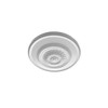 HEXIM Stucco Rosette Polystyrene EPS White, Ceiling Rosette Round &