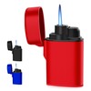 Navpeak Mini Lighter Windproof Torch Jet Candle Lighter Plastic Refillable