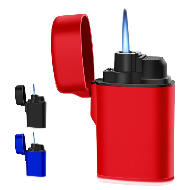 Navpeak Mini Lighter Windproof Torch Jet Candle Lighter Plastic Refillable