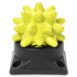 Rumble Roller Beastie Ball (Base Included) / Hard Type / Yellow - Trigger Point & Myofascial Release / Massage & Stretch Ball