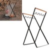 Trash Bag Holder Stand Folding Rust Resistance Plastic Recycling Bag