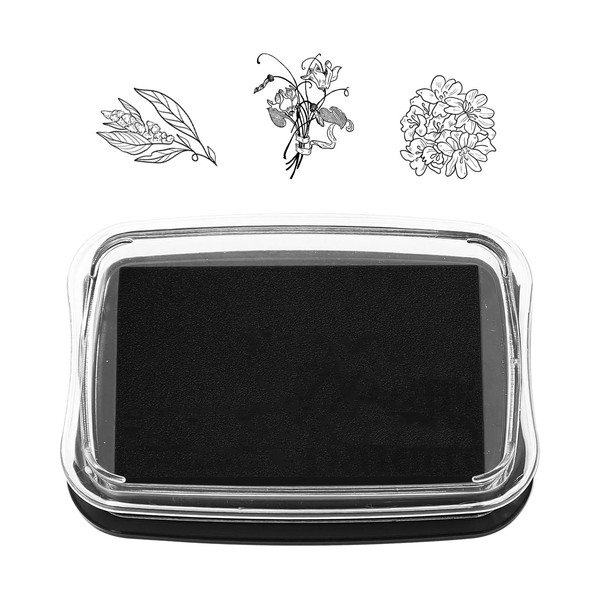 SNOMEL Ink Pads for Stamping, Permanent Fabric Ink Pad, Craft
