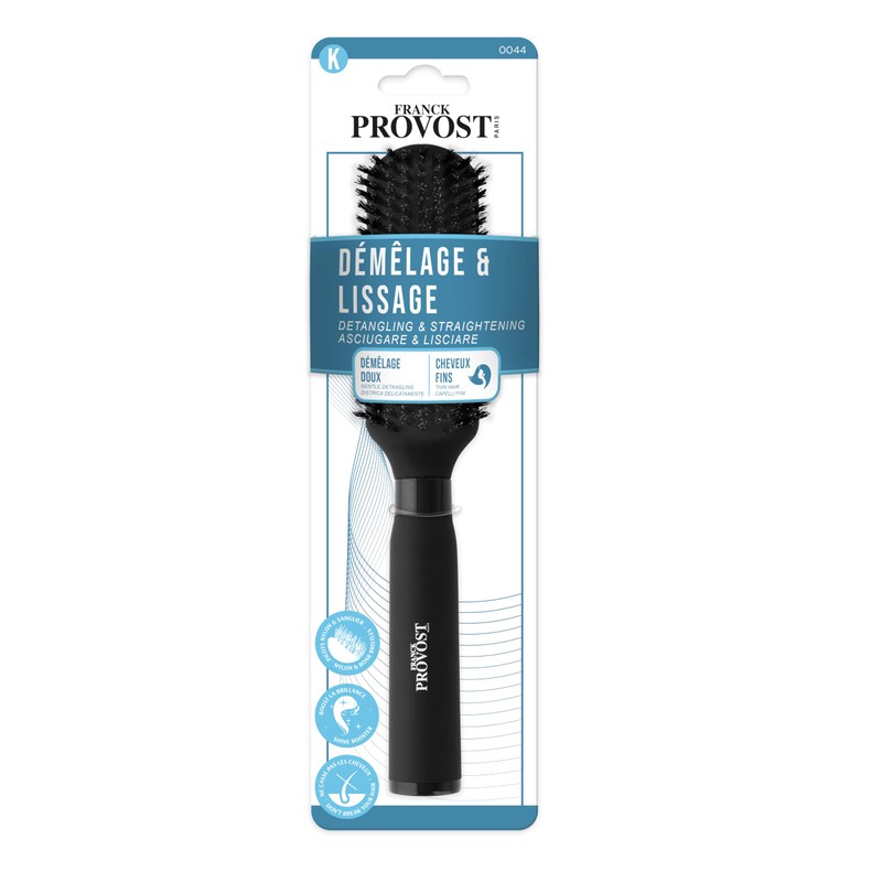 FRANCK PROVOST - Detangling & Straightening Brush - Nylon Bristles