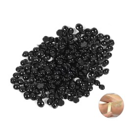 MERRYHAPY 100G Painless Hair Removal Hard Wax Beads Black No Strips Required Safe for All Skin Easy to Use Depilatory Pearl for Hair Removal