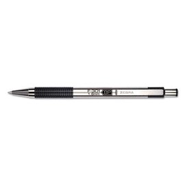 Zebra F-301 Ballpoint Retractable Pen, Black Ink, Bold, DZ - ZEB27310 by Zebra Technologies