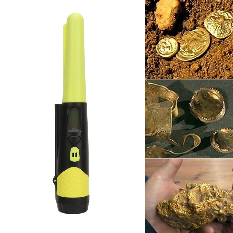 Hand Metal Detector with LCD Display Strap High Accracy 360°