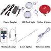 Lvyinyin Under Cabinet Lighting Kit, Dimmable Wireless RF Remote Control,