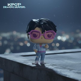 Funko Pop! Animation: KPop Demon Hunters - Jinu - Probabilità di 1/6 per la Variante Chase - Figura in Vinile da Collezione - Idea Regalo - Merchandising Ufficiale