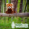 Deluxe Paws Plush Cuddly Soft Eco Toys 100% Recycled (Red Panda)