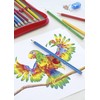 FABER-CASTELL 201597 - Buntstifte Set Colour Grip dreikant, 24-teilig, inkl.