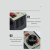 Fan Speed Controller 15A 4000W Overload Switch AC Motor Electric