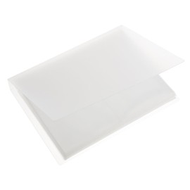 Healvian 20sheets Art Nail Sticker Binder Pp Nail Stencils Organizer for Easy Storage Organization