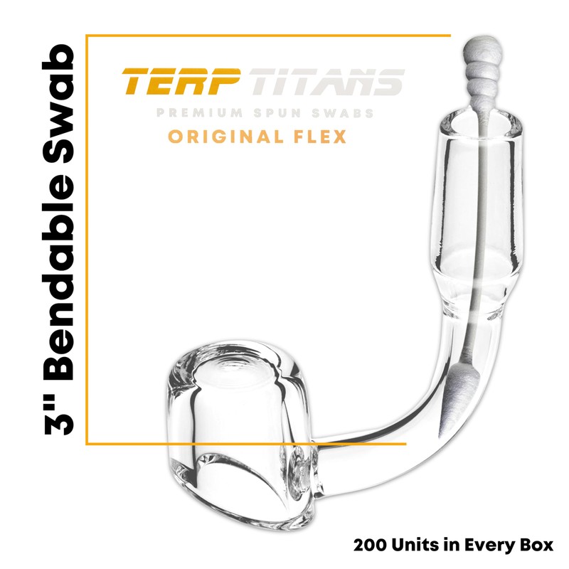 TerpTitans Original Flex Cotton Swabs (6 Pack, 1200 Count) –