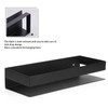30cm Matt Black Shelf Stainless Steel Bathroom Shelf Kitchen Storage
