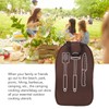 Portable Camp Kitchen Utensil Organizer Set, Waterproof Case with Multiple