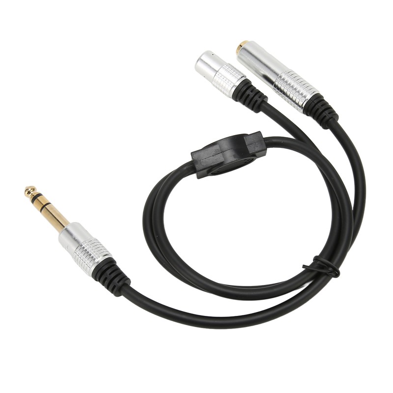 1 Split in 2 Sound Cable 1/4 Inch TRS Stereo