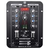 Rockville RDJ3BT 2 Channel DJ Mixer with USB, Bluetooth, Talkover,