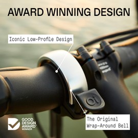 Knog Oi Bell Aluminium Bike Bell, Large/31.8mm, Silver