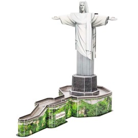 3D Puzzle Christ the Redeemer CubicFun 3D Puzzle C187h 22 Pieces Decorative Fashion Best Seller Exiting Fun Educational Historic Playing Building Game DIY Holiday kids Best Gift Toy Set