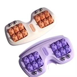 RODILIO DE MASAJE DE PIES DE ACUPUNTURA PLANETAR (PURPULE)
