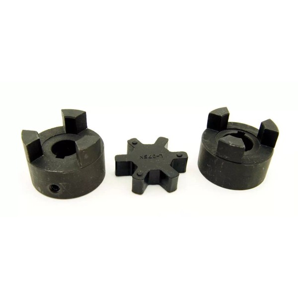 Lexar Industrial 1" L075 Flexible 3-Piece L-Jaw Coupling Set &