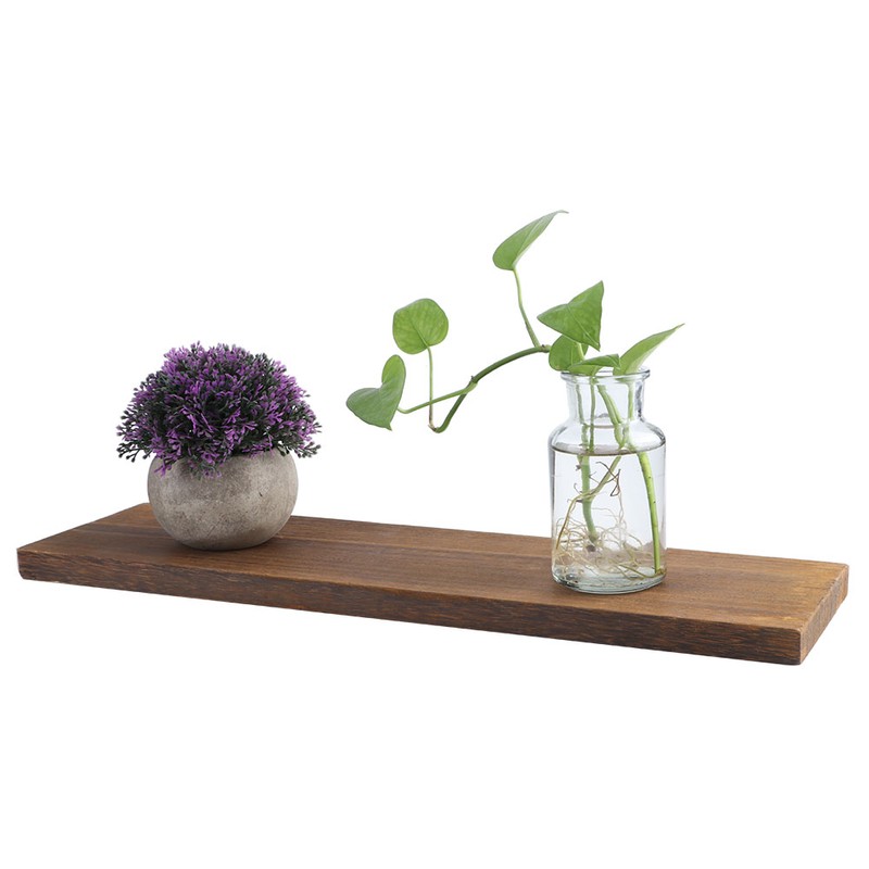 Wall Mounted Storage Shelves Floating Shelf Wood Storage Rack Display