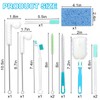 Palksky Ice Machine Cleaner Brush Sets, 10PCS Ice Maker Cleaning